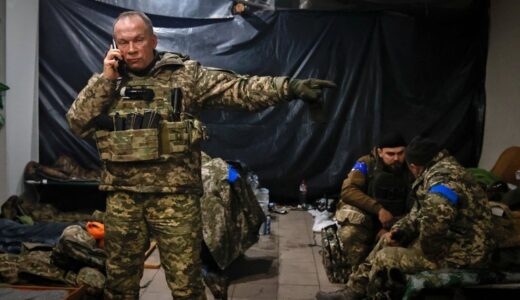 ウクライナ陸軍司令官が自ら赴き陣頭指揮、バフムート防衛
