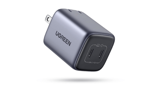 一度に2つの端末を充電できるUGREENの超小型USB急速充電器「Nexode Mini 45W」がAmazonにて40％オフで販売中